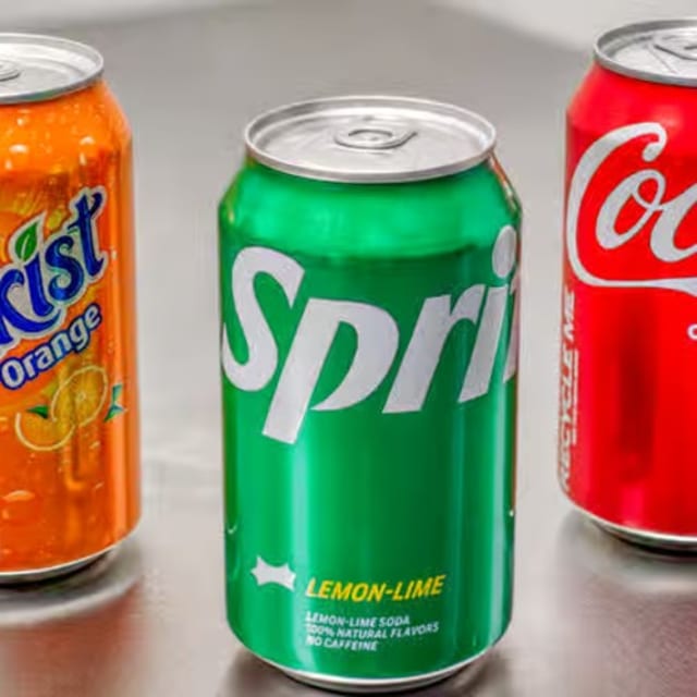 Sodas - 12oz can.