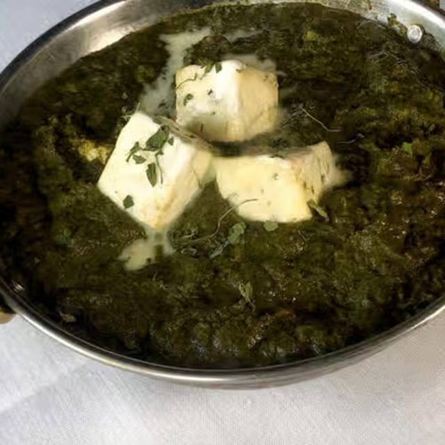 Saag Paneer.