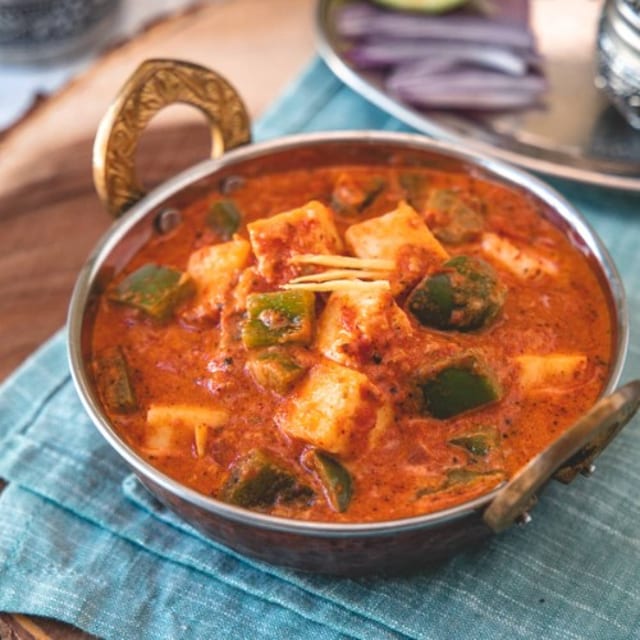 Kadhai Paneer.